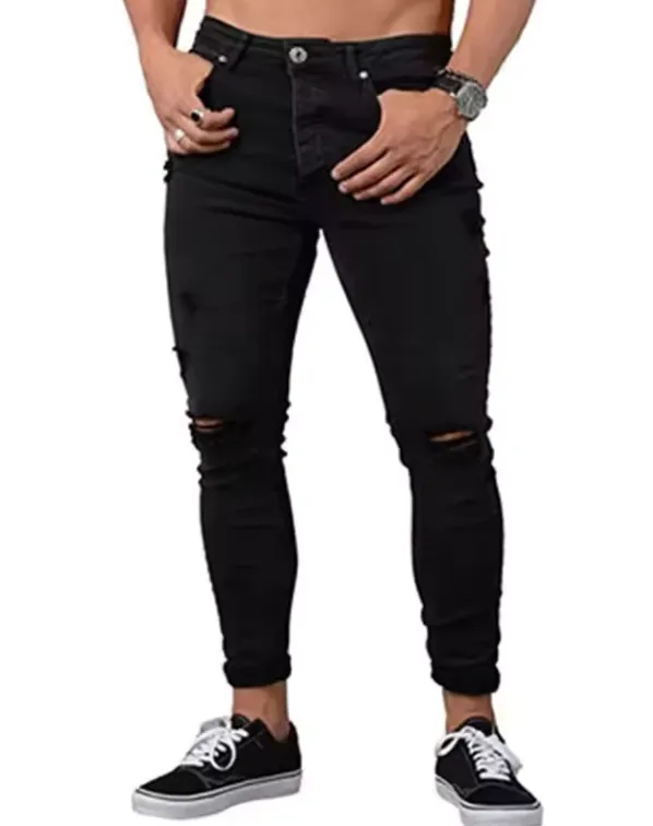 THE ADRIEN DISTRESSED DENIM