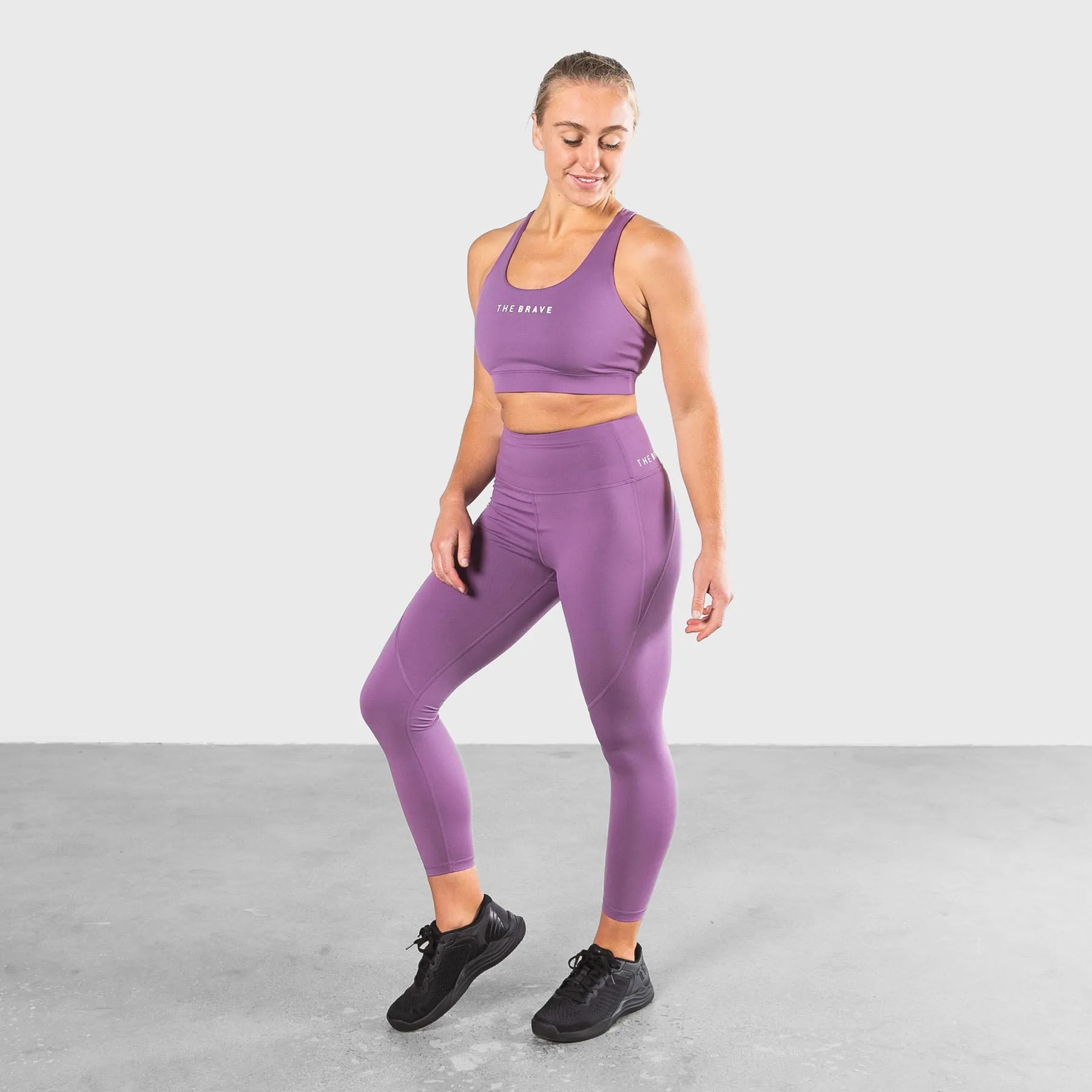 THE BRAVE - WOMEN'S SCULPT SPORTS BRA - FIG