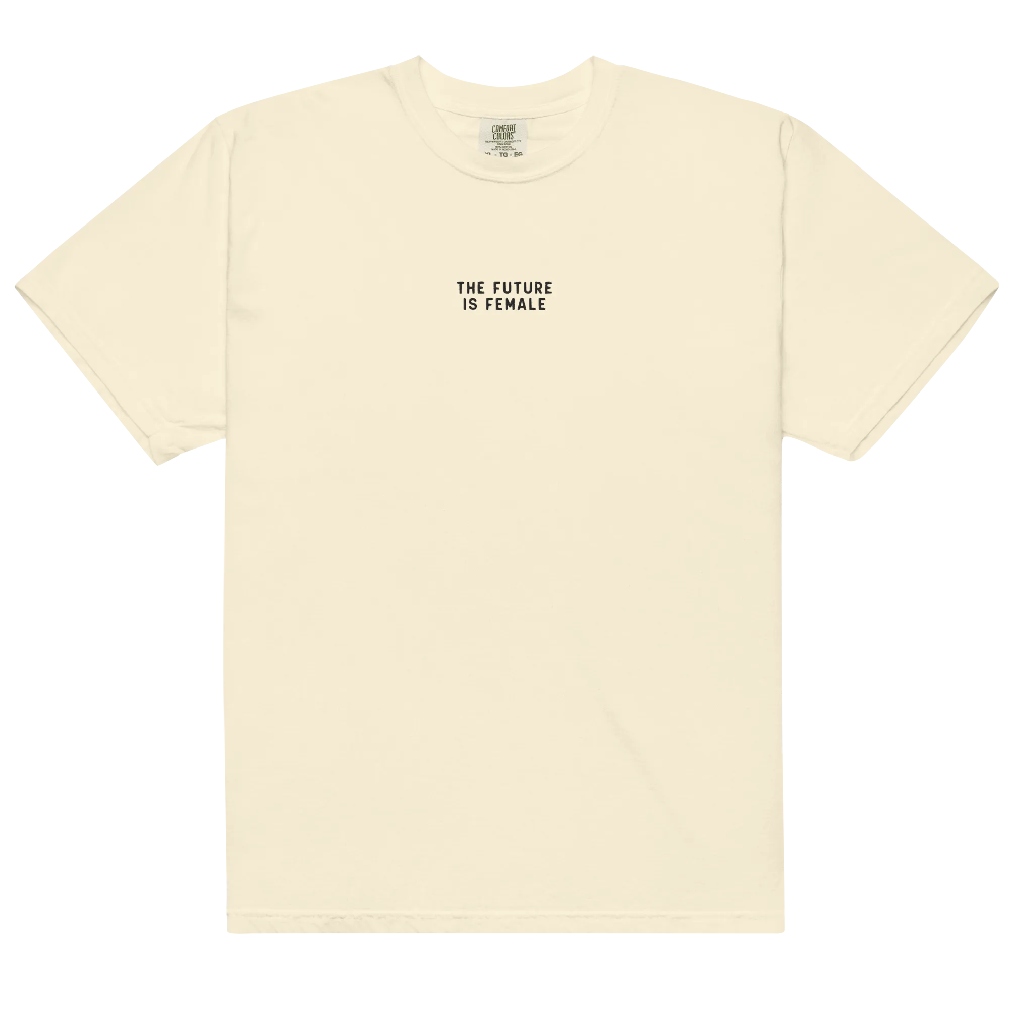The Future Is Female Embroidered Premium T-Shirt