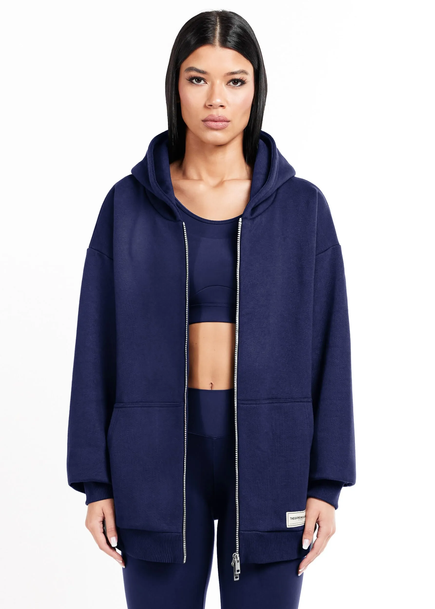 THE GIVING MOVEMENT OVERSIZED ZIP HOODIE