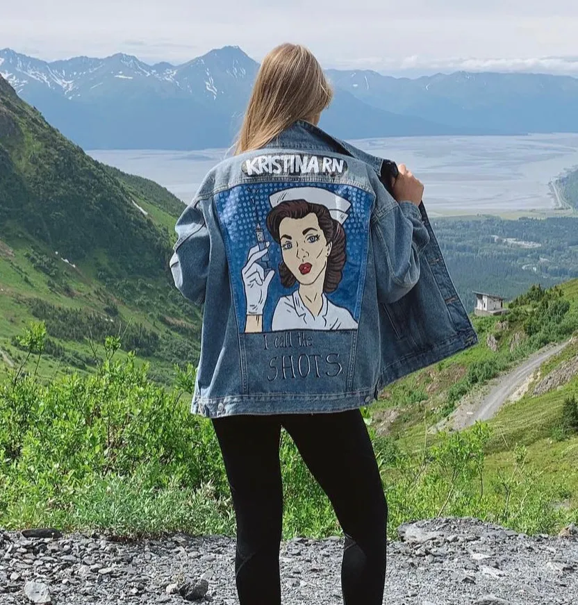 The “I Call The Shots” Women’s Denim Jacket