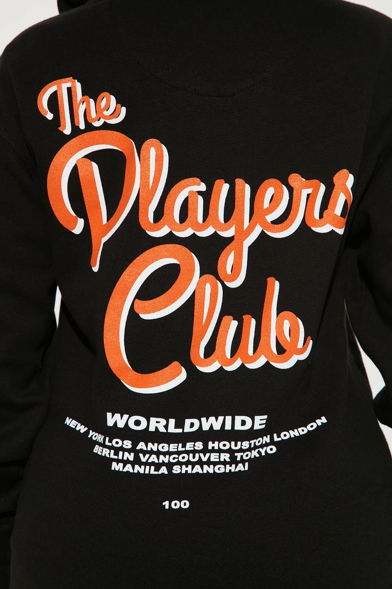 The Players Club Hoodie - Black