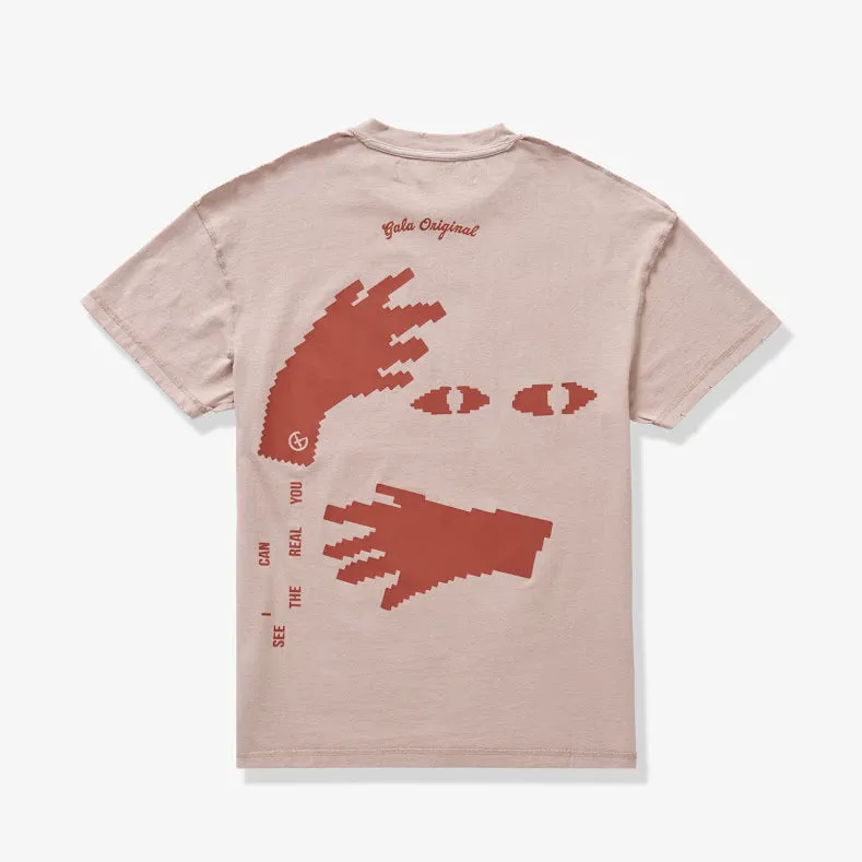 THE REAL YOU TEE (ROSE MIST)