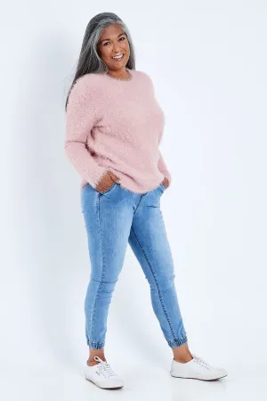 Threadz Cuffed Jogger Denim 38851