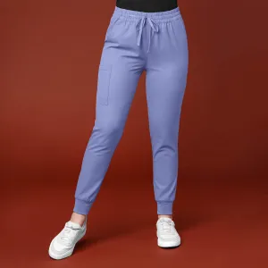 Thrive 5122 Cargo Jogger Scrub Pants Ceil Blue