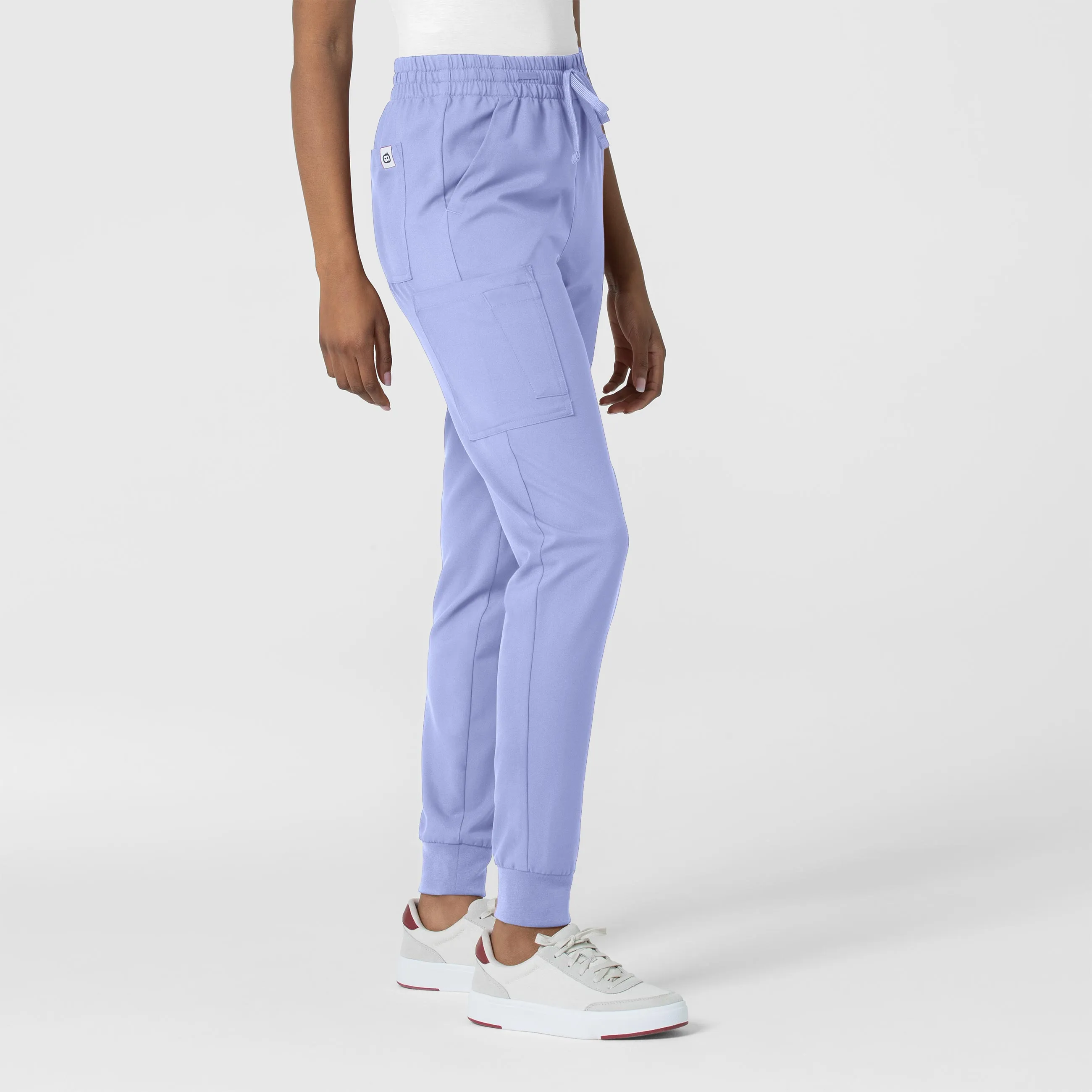 Thrive 5122 Cargo Jogger Scrub Pants Ceil Blue
