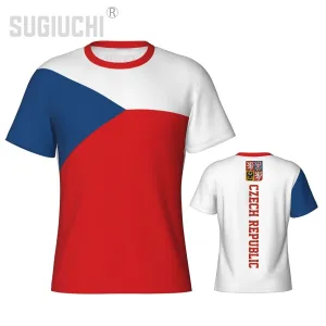Tight Sports T-shirt Czech Republic Flag