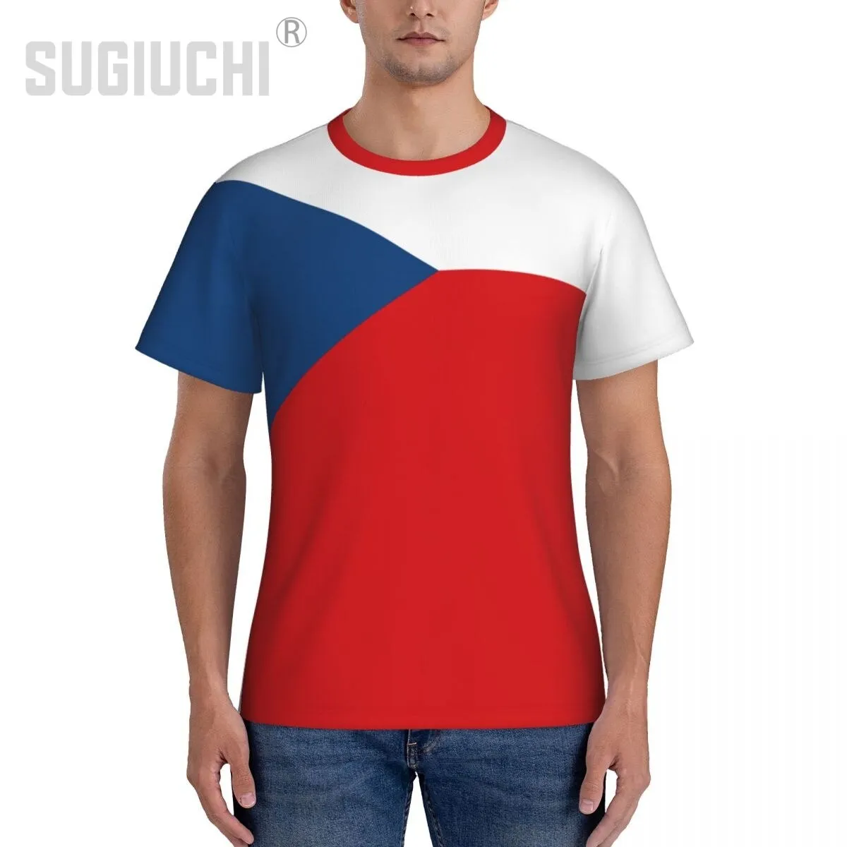 Tight Sports T-shirt Czech Republic Flag