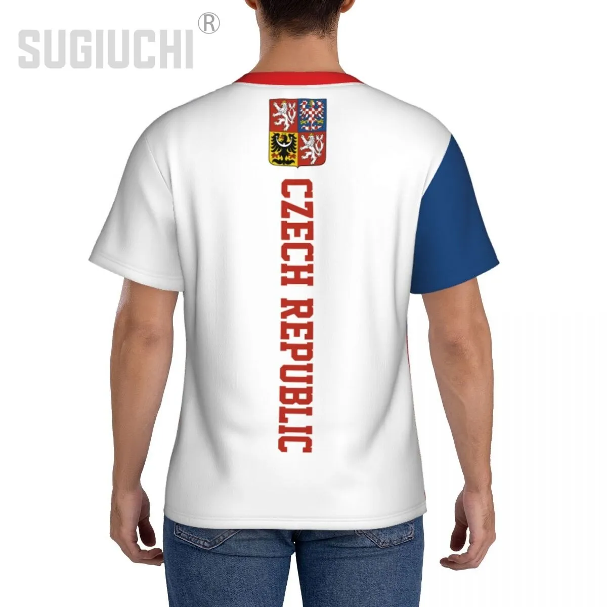 Tight Sports T-shirt Czech Republic Flag