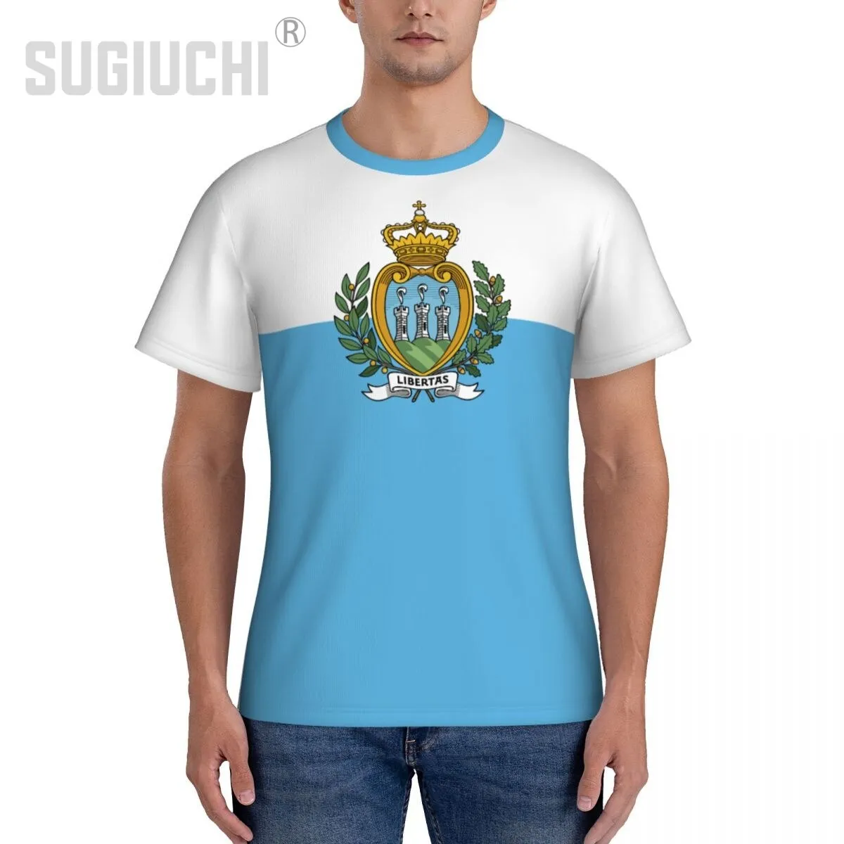 Tight Sports T-shirt San Marino Flag