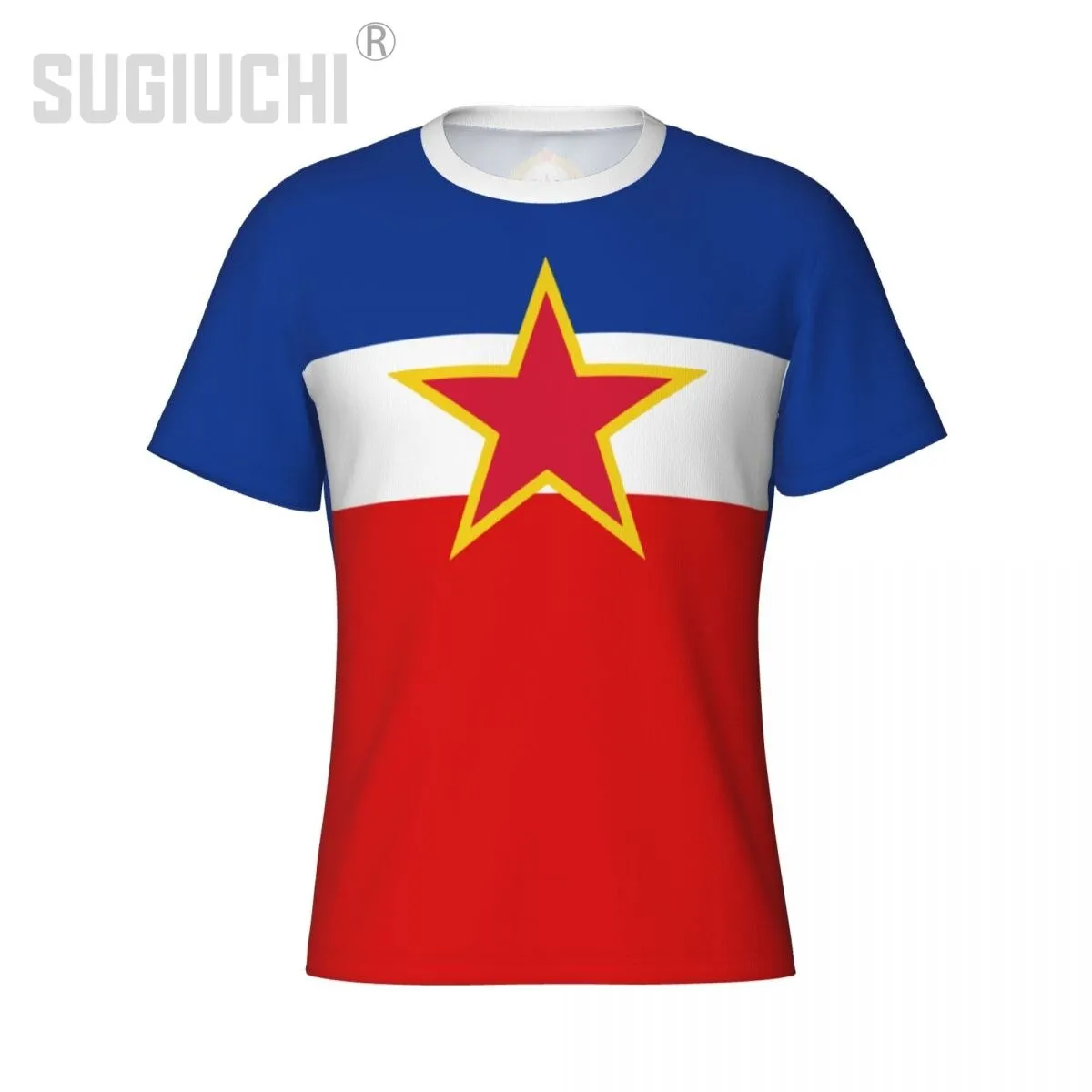 Tight Sports T-shirt Yugoslavia Flag