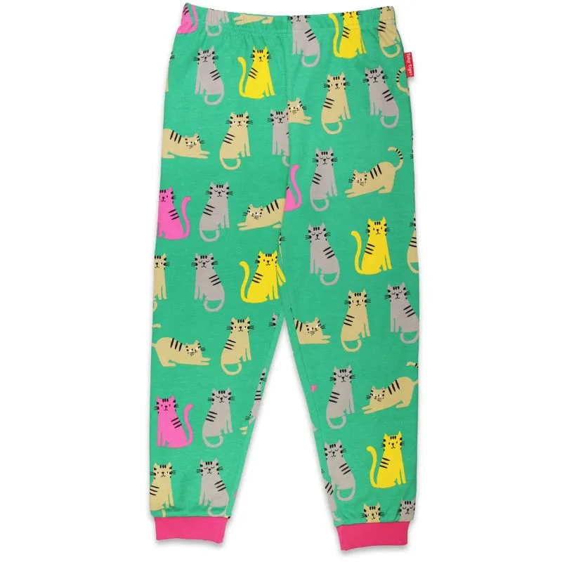 Toby Tiger Kitten Print Kids Pyjamas