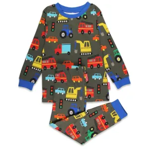 Toby Tiger Transport Print Kids Pyjamas