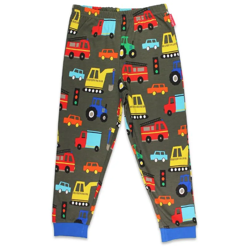 Toby Tiger Transport Print Kids Pyjamas