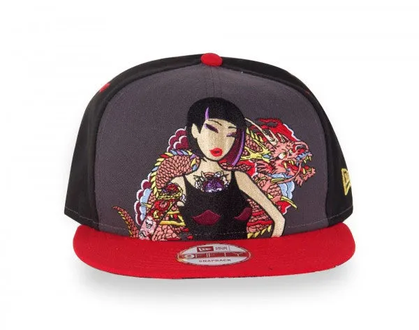 Tokidoki Pink Dragon New Era 9Fifty Snapback Cap