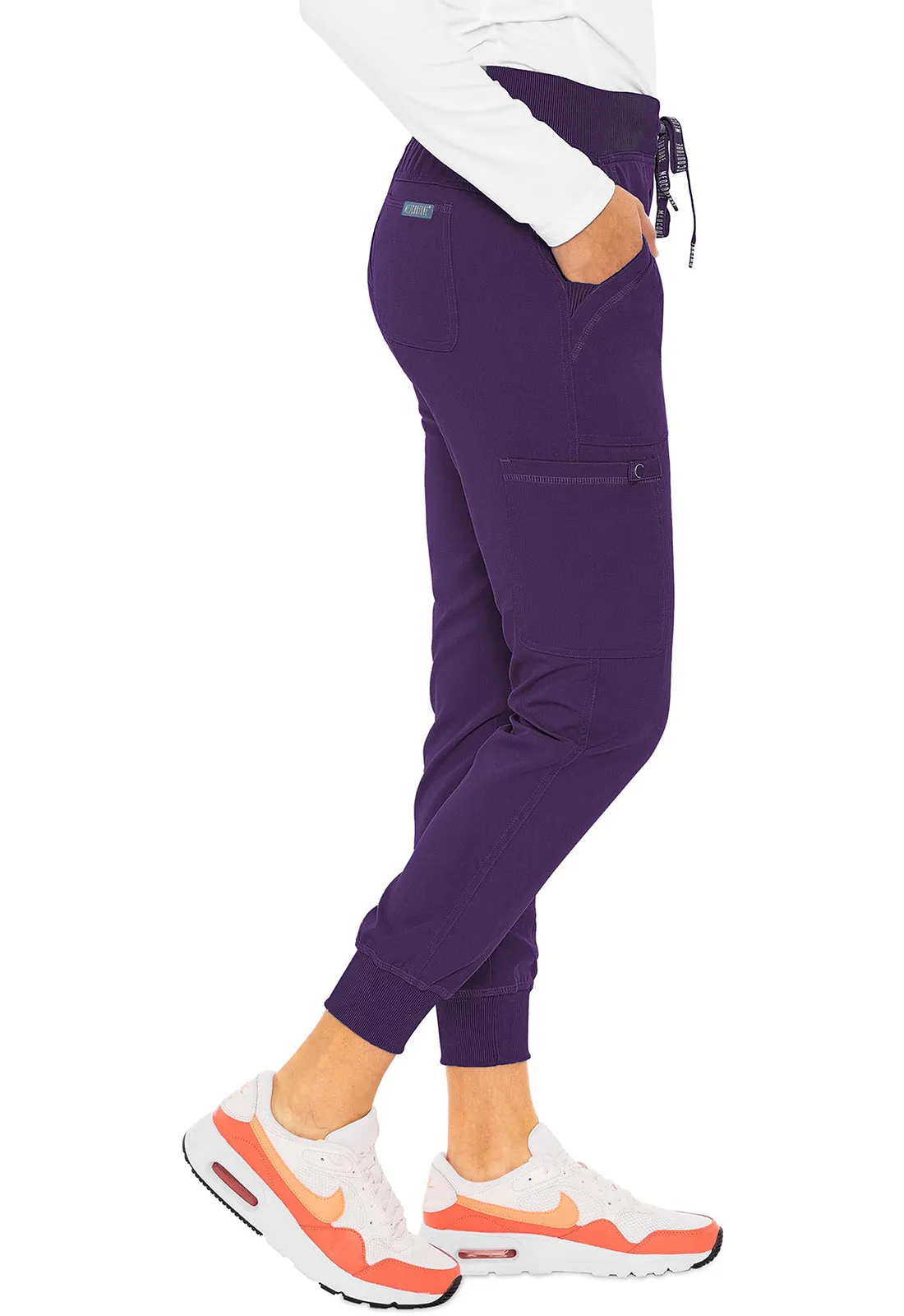 Touch MC7710 Jogger Yoga Pants Eggplant
