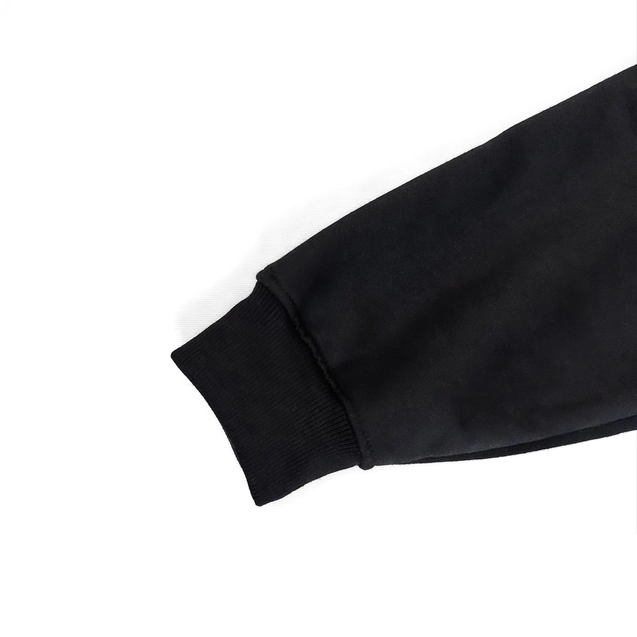 Traveler Printed Black Hoodie