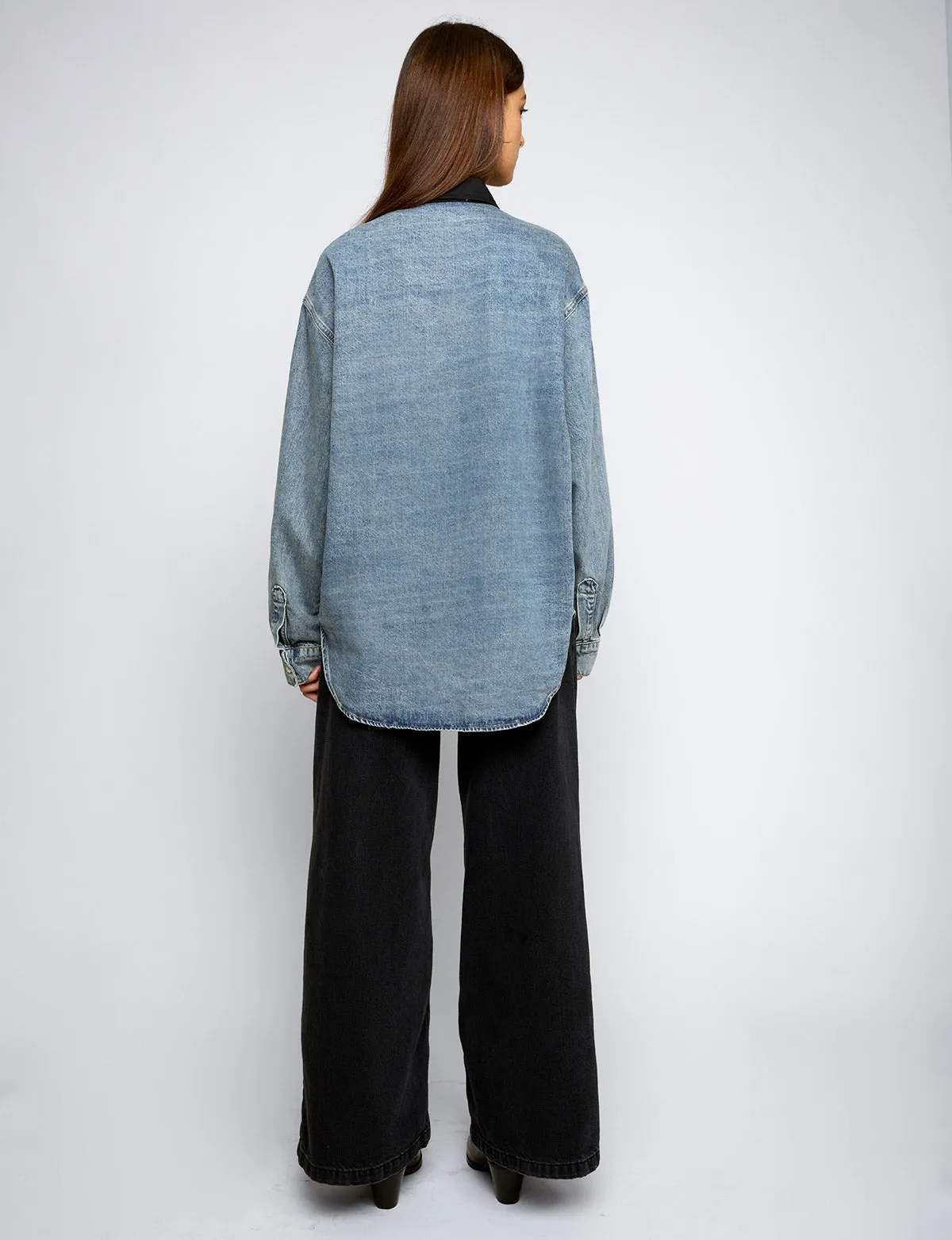Two Tone Denim Shirt