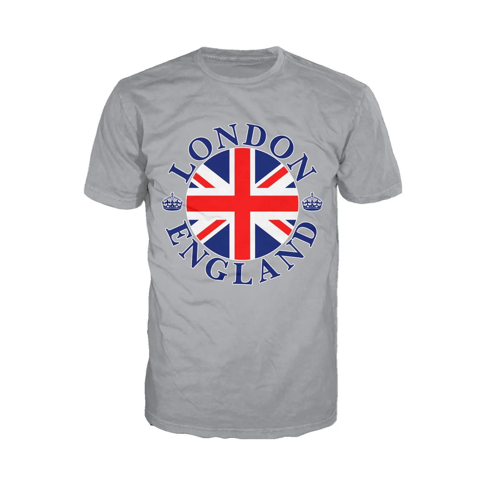 UA London Calling Crown Badge Men's T-shirt (Heather Grey)