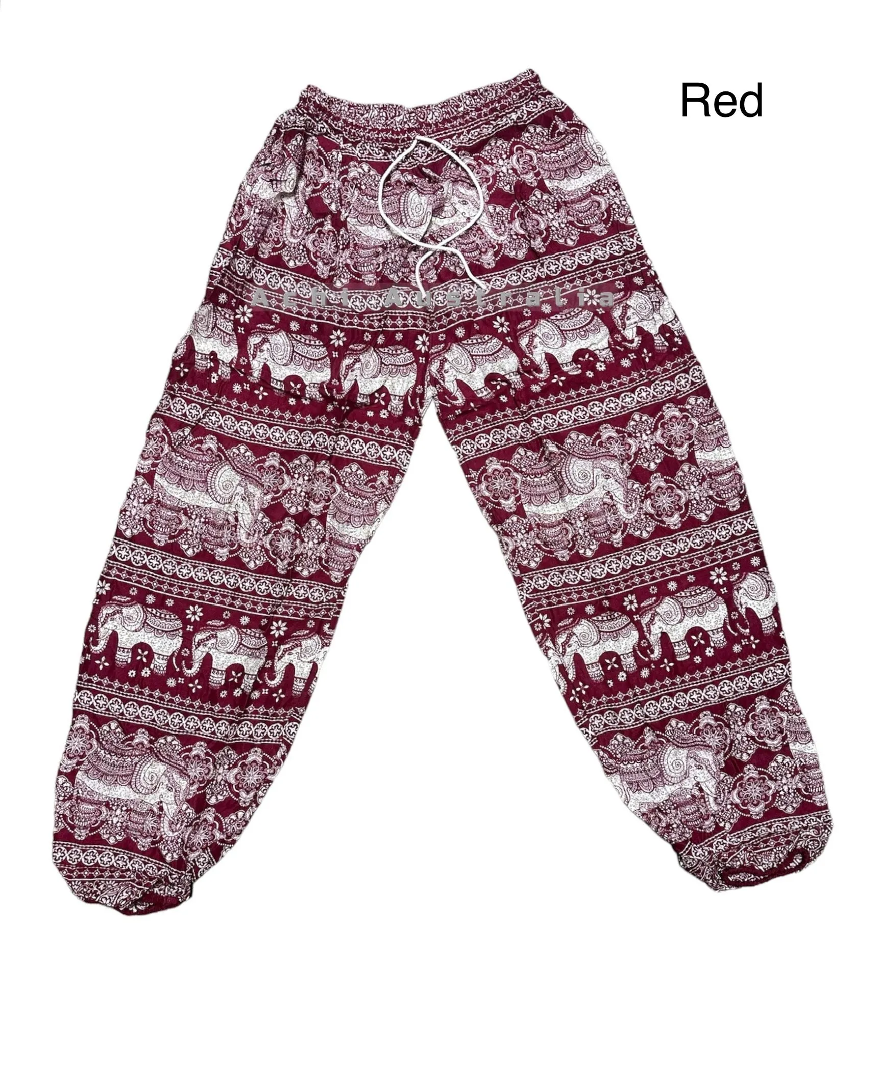 Unisex Elephant Print Pant