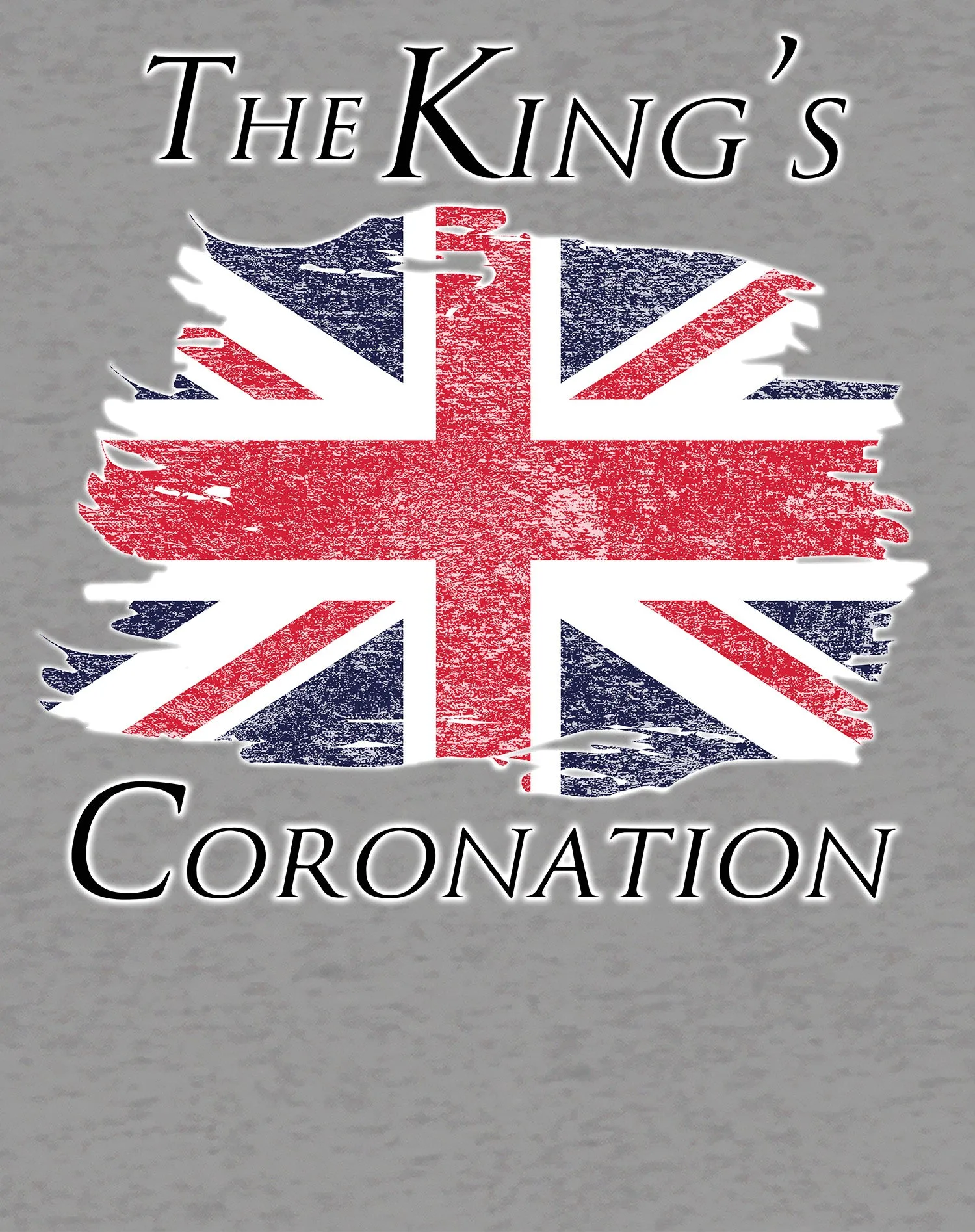 Urban Attitude Kings Coronation 2023 British Flag Youth T-shirt