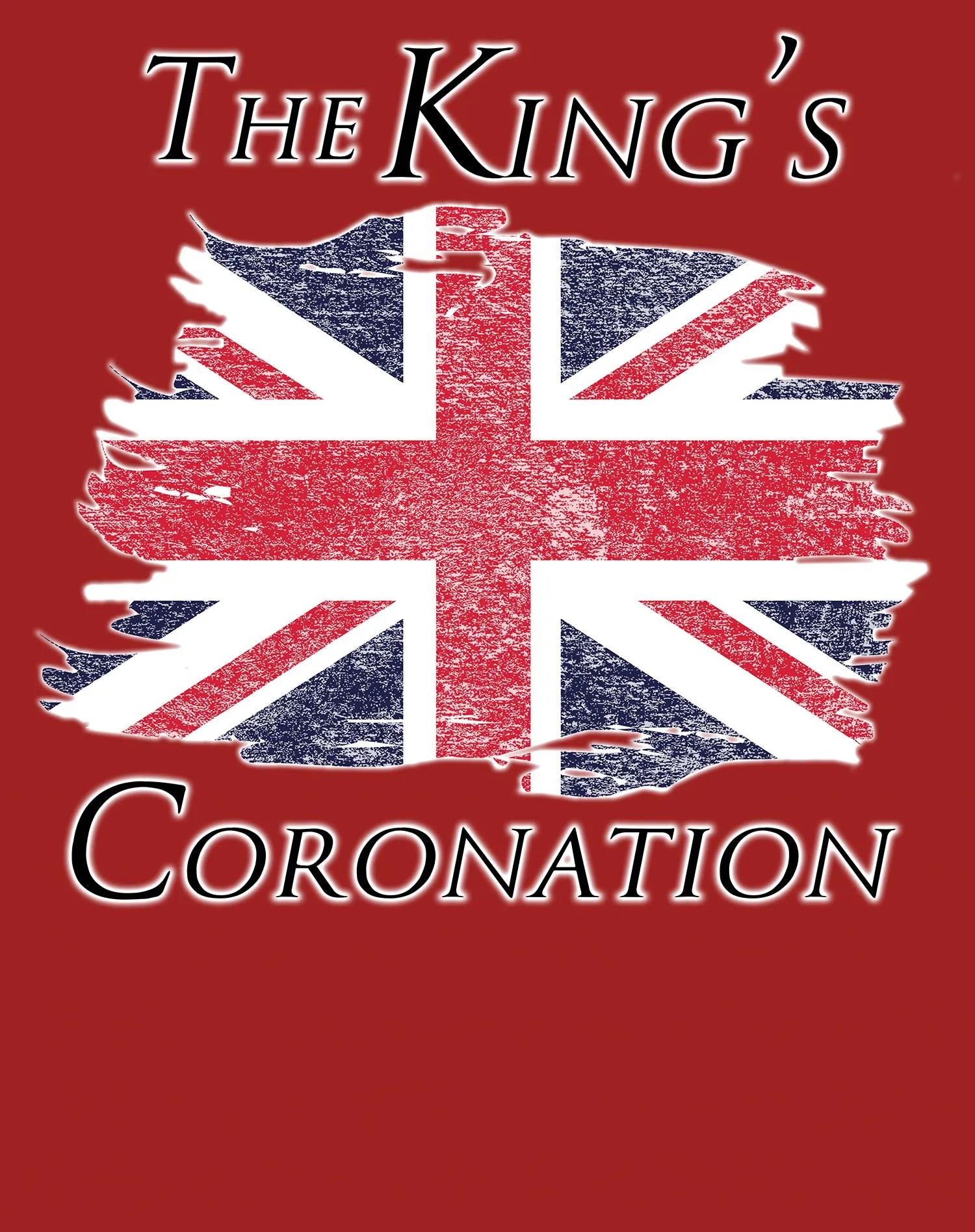 Urban Attitude Kings Coronation 2023 British Flag Youth T-shirt