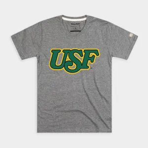 USF Vintage 1980s Logo Tee