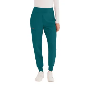 V-Tess WB410 Women's Jogger Scrub Pants Caribbean