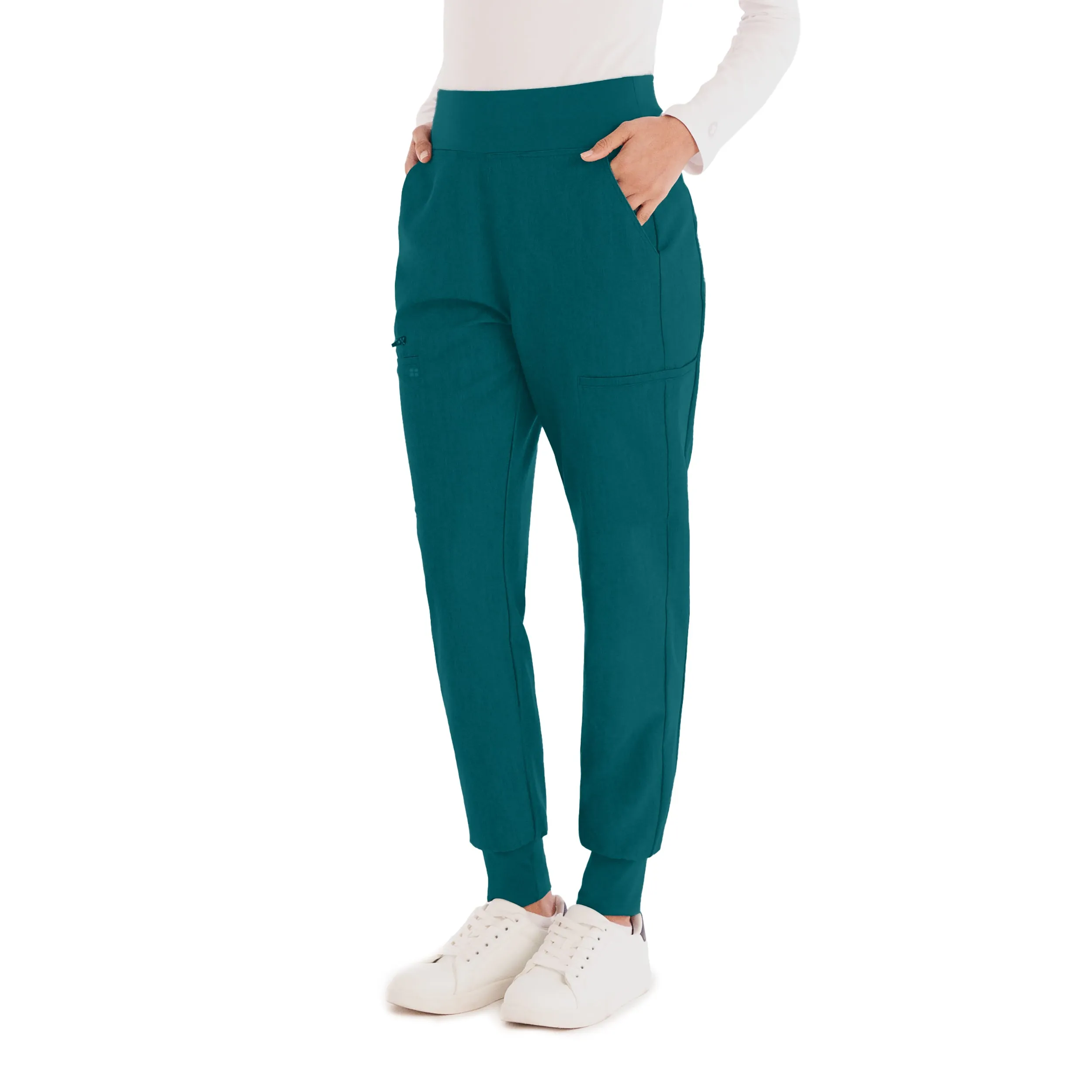 V-Tess WB410 Women's Jogger Scrub Pants Caribbean