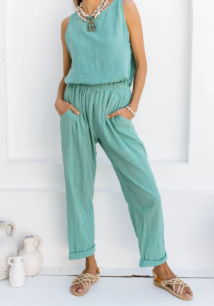Vacation Pants - Sea Green