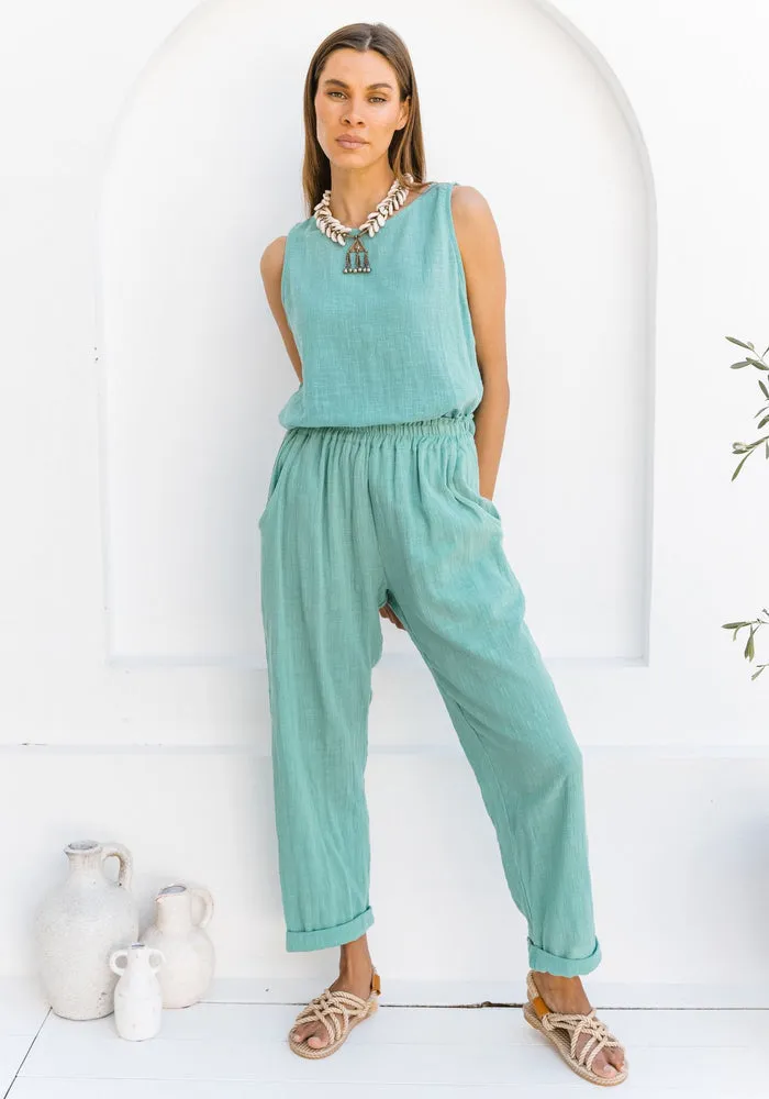 Vacation Pants - Sea Green