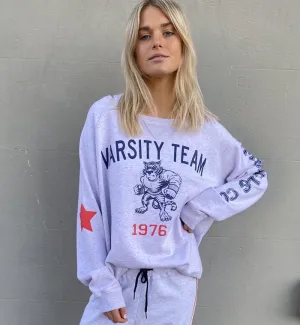 Varsity Sweat - Grey