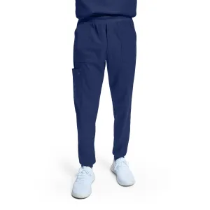 VIBE WB431 Men's Jogger Scrub Pants Navy