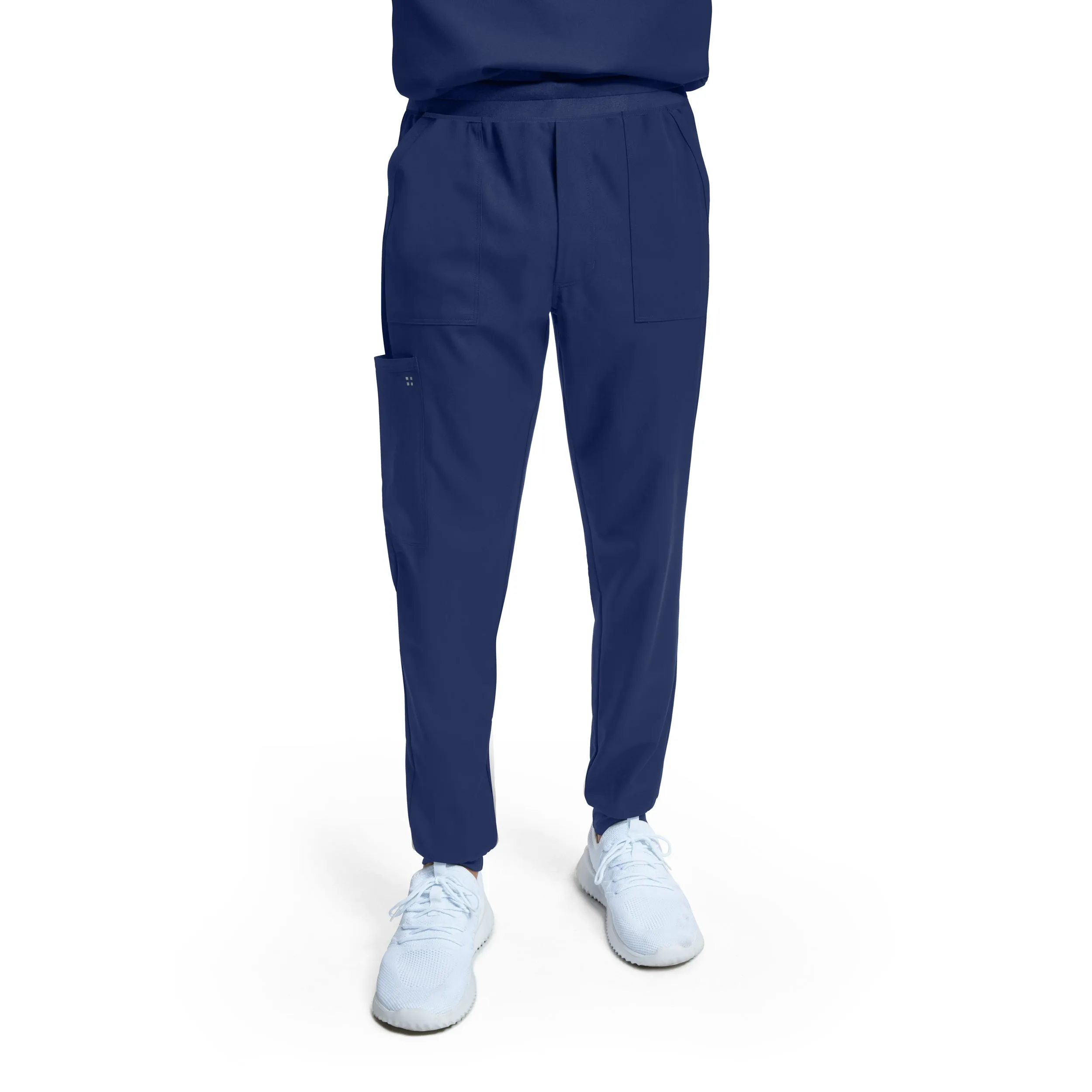 VIBE WB431 Men's Jogger Scrub Pants Navy