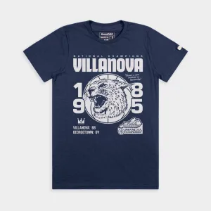 Villanova Basketball 1985 NCAA Tournament Champs Tee