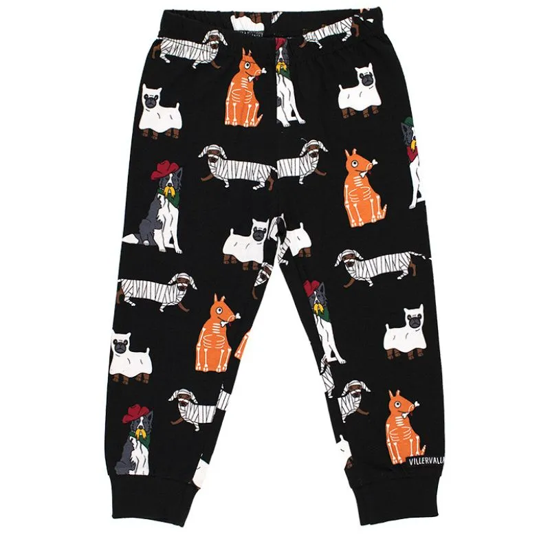 Villervalla Kids Loungewear Set - Halloween Costume Dogs