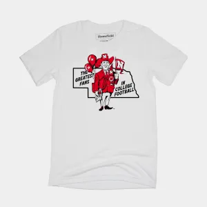 Vintage 1970s Harry the Husker Tee