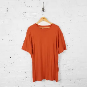 Vintage Carhartt T Shirt - Orange - L