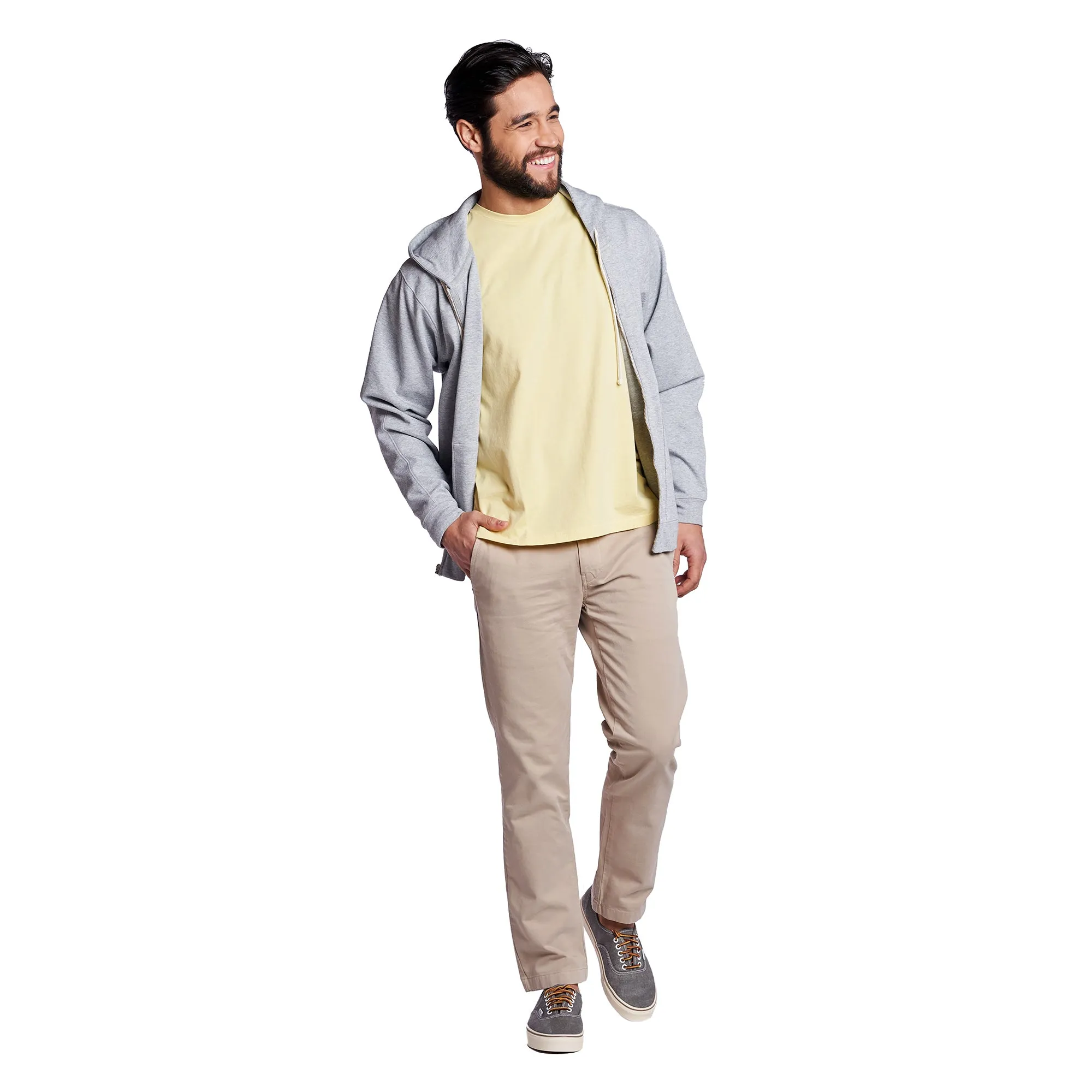 Vintage Crew T-Shirt - Pale Yellow