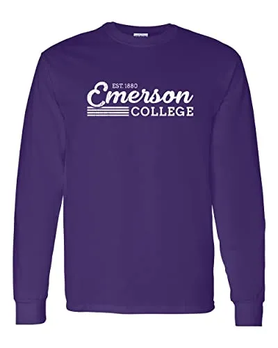 Vintage Emerson College Long Sleeve Shirt