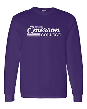 Vintage Emerson College Long Sleeve Shirt