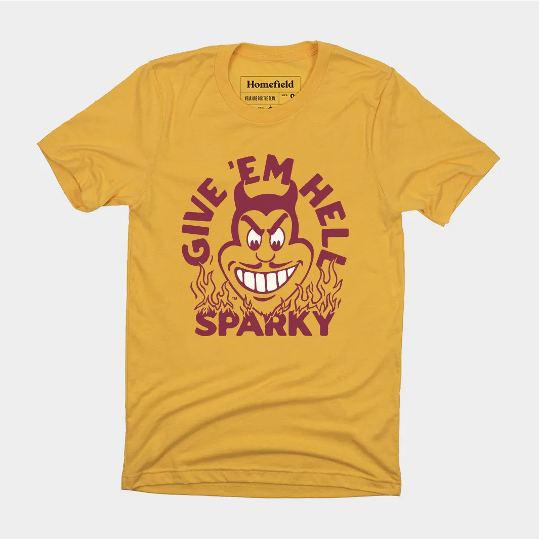 Vintage Give 'Em Hell Sparky Tee