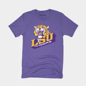 Vintage LSU Tigers 1980s Logo Tee