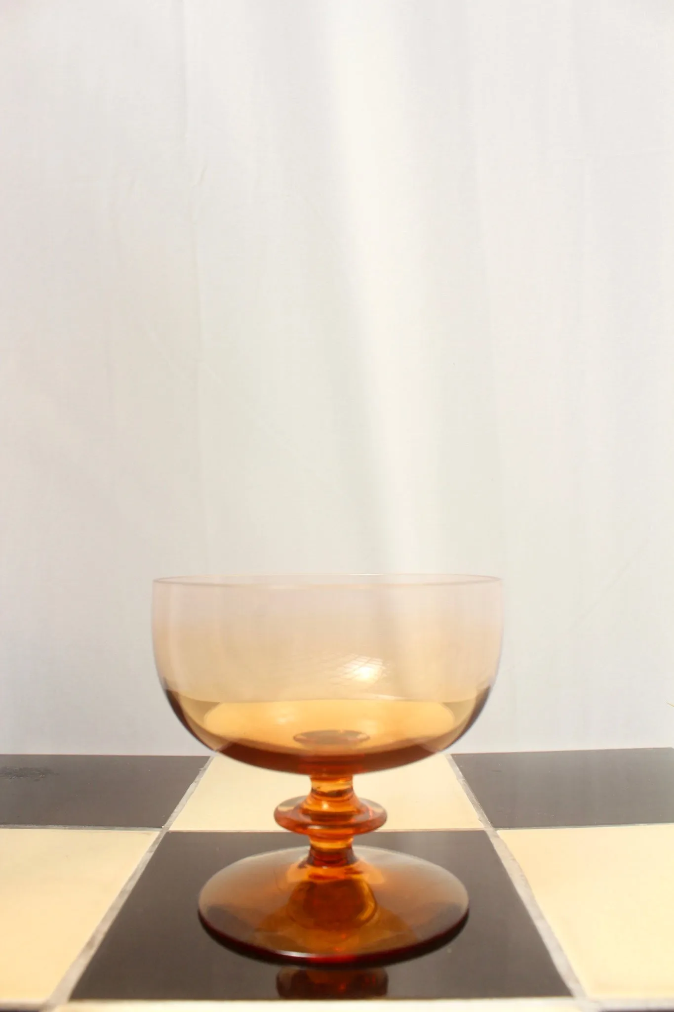 Vintage Marigold Bubble Glasses (4)