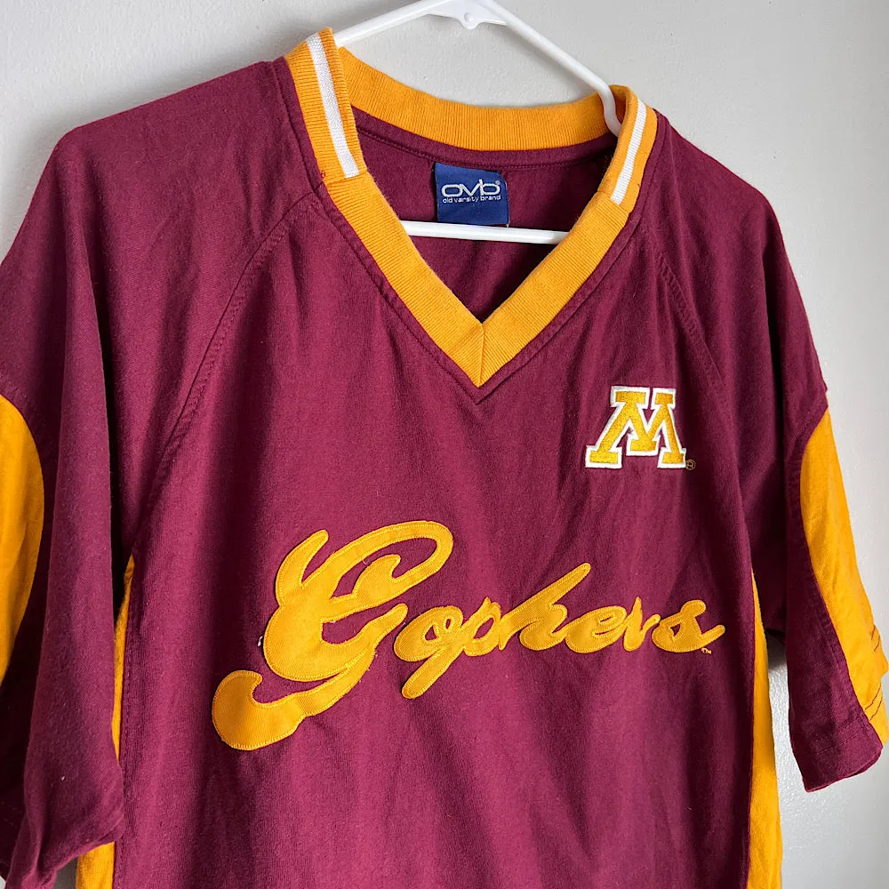 Vintage Minnesota Gophers Embroidered Heavy T-Shirt