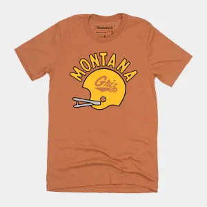 Vintage Montana Football Helmet Tee