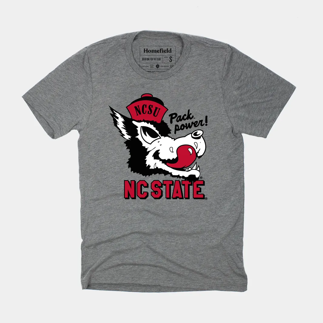 Vintage NC State Slobbering Wolf Tee