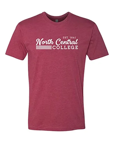 Vintage North Central College Est 1861 Soft Exclusive T-Shirt