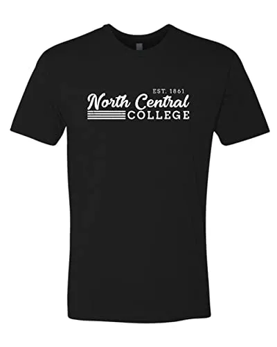 Vintage North Central College Est 1861 Soft Exclusive T-Shirt