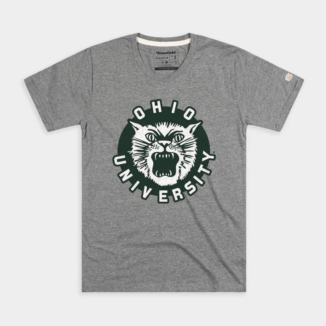 Vintage Ohio Bobcats Logo Shirt